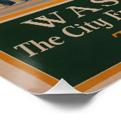 Washington DC-reisposter Perfect Poster (Hoek)