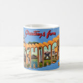 Washington DC Retro Postcard Mug (Centre)