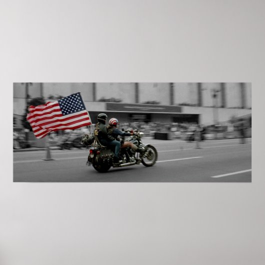 Washington DC Rolling Thunder Biker Rally Poster (Voorkant)
