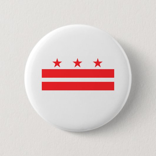 WASHINGTON, DC. RONDE BUTTON 5,7 CM (Voorkant)