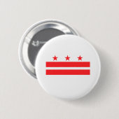 WASHINGTON, DC. RONDE BUTTON 5,7 CM (Voorkant /achterkant)