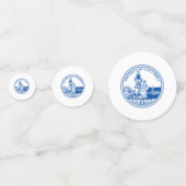 Washington DC Seal Confetti (Voorkanten)