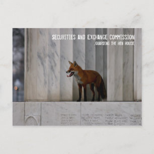 Washington, DC: SEC-Humor Briefkaart