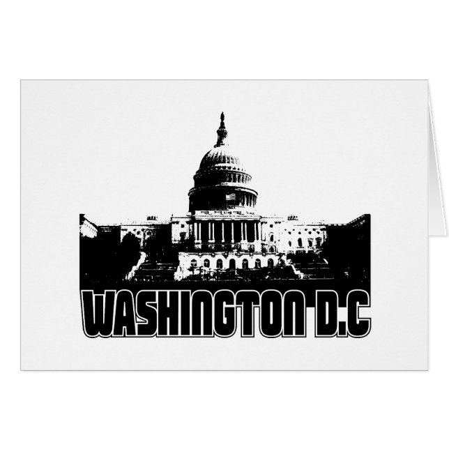 Washington DC Skyline (Voorkant Horizontaal)