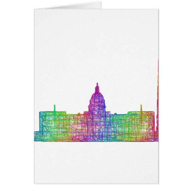 Washington DC skyline (Voorkant)