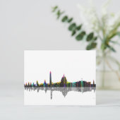 Washington, DC Skyline Briefkaart (Staand voorkant)