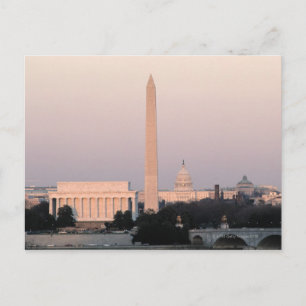 Washington, DC Skyline Briefkaart