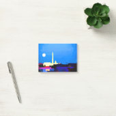 Washington DC Skyline Full Moon Post-it® Notes (Kantoor)