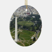 Washington DC Skyline Keramisch Ornament (Rechts)