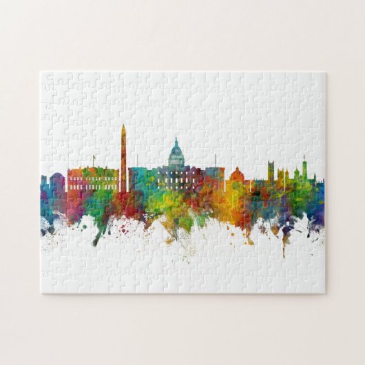 Washington DC Skyline Legpuzzel (Horizontaal)