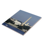 Washington DC Skyline met US Capitol Building 2 Tegeltje (Zijkant)