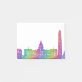 Washington DC skyline Post-it® Notes (Voorkant)