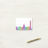 Washington DC skyline Post-it® Notes (Op bureau)