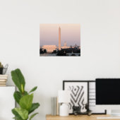 Washington, DC Skyline Poster (Thuiskantoor)