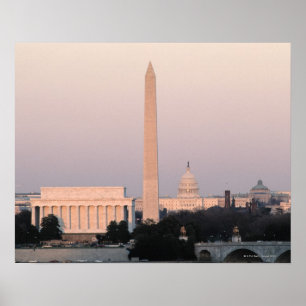 Washington, DC Skyline Poster