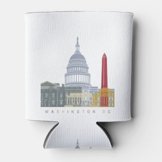 Washington DC skyline poster Blikjeskoeler