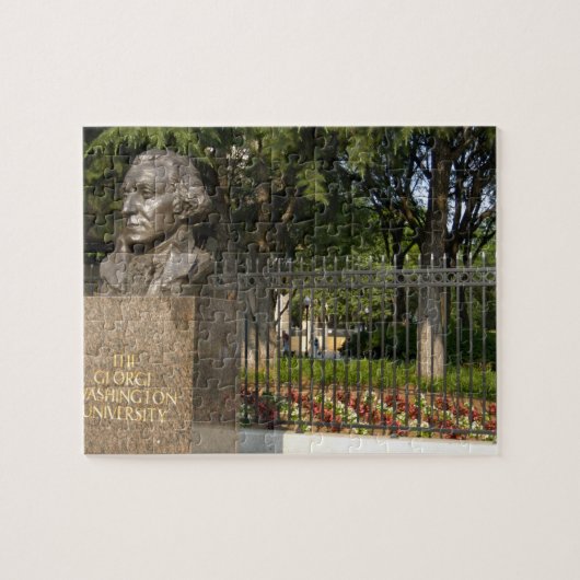 Washington, DC, standbeeld van George Washington,  Legpuzzel (Horizontaal)