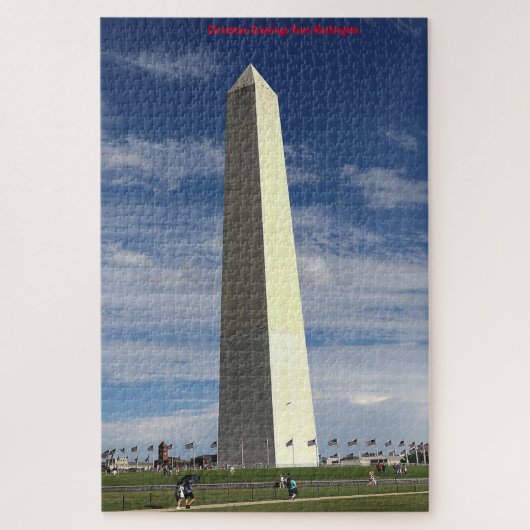 Washington DC. State Capitol. Legpuzzel (Verticaal)