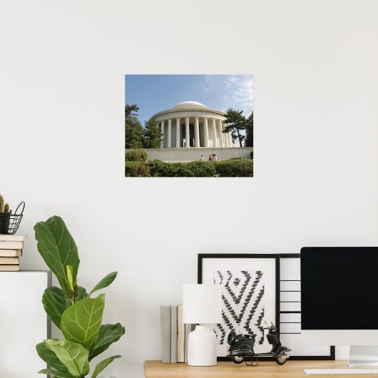 Washington, DC. Thomas Jefferson Memorial Poster (Thuiskantoor)