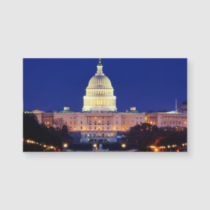 Washington DC United States Capitol in Dusk