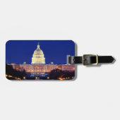 Washington DC United States Capitol in Dusk Bagagelabel (Voorkant horizontaal)