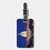 Washington DC United States Capitol in Dusk Bagagelabel (Voorkant verticaal)