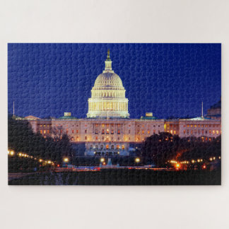 Washington DC United States Capitol in Dusk Legpuzzel