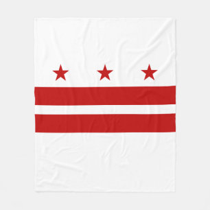Washington DC vlag Fleece Deken