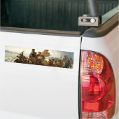 Washington die de Delaware passeert Bumpersticker (Op Truck)