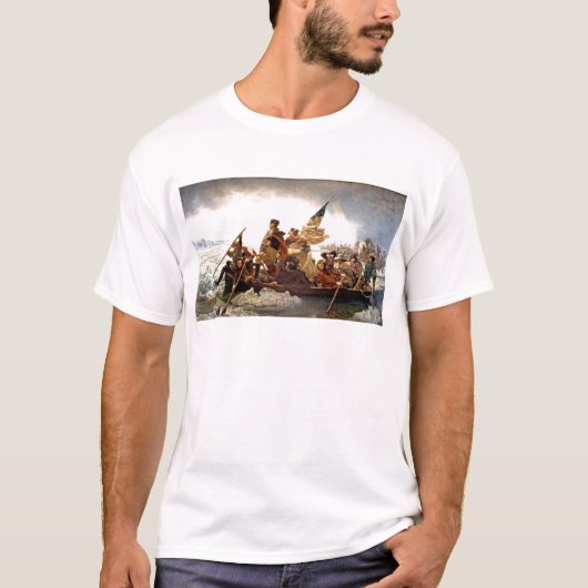 Washington die de Delaware passeert T-shirt (Voorkant)