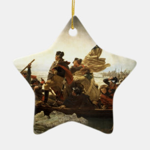 Washington die de Delaware Star Ornament kruist