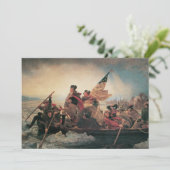 Washington door Emanuel Leutze (Staand voorkant)