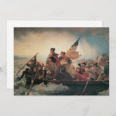 Washington door Emanuel Leutze (Voorkant / Achterkant)