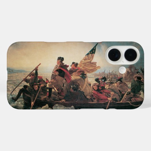 Washington door Emanuel Leutze Case-Mate iPhone Case (Achterkant (horizontaal))