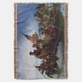 Washington door Emanuel Leutze Deken (Voorkant Verticaal)