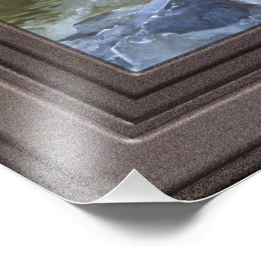 Washington door Emanuel Leutze Foto Afdruk (Hoek)