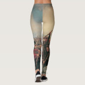 Washington door Emanuel Leutze Leggings (Achterkant)