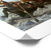 Washington door Emanuel Leutze Poster (Hoek)