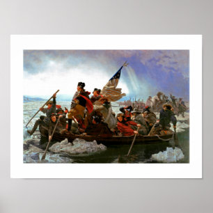 Washington door Emanuel Leutze Poster