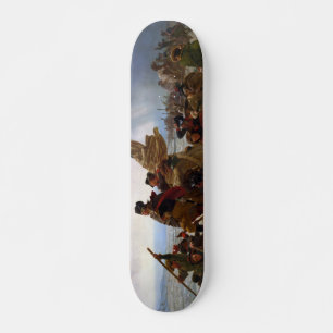 Washington door Emanuel Leutze Skateboard