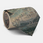 Washington door Emanuel Leutze Stropdas (Opgerold)