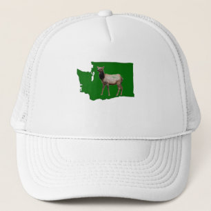 Washington Elk Trucker Pet