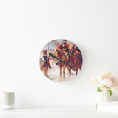 Washington en Lafayette in Valley Forge Ronde Klok (Huis)