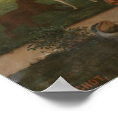 Washington en Lafayette Poster (Hoek)