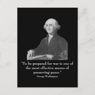 Washington en quote briefkaart