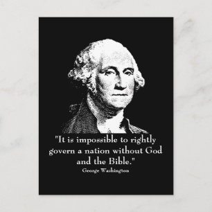 Washington en quote briefkaart