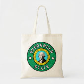 Washington Evergreen State canvas tas (Voorkant)