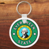 Washington Evergreen State sleutelhanger (Voorkant)