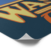 Washington Fisherman - Fly Fishing Travel Poster (Hoek)