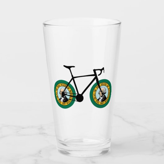 Washington Flag Cycling Glas (Voorkant)
